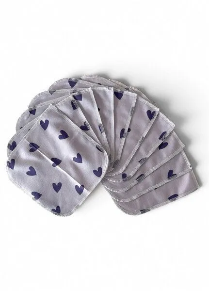 Hypf Hypf - waschbare Feuchttücher Flanell, Happy faces, – Produktbild 4 von 4