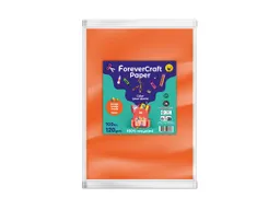Clairefontaine 100 Blatt Tonpapier DIN A4 "forever craft paper" 120g/m² orange – Produktbild 1 von 1