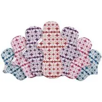 Ecofemme Bio Stoffbinden Ecofemme / Bio Stoffbinden Bio Stoffbinden Full Cycle Kit - 7 Stück, Weiß mit floralmuster, – Produktbild 1 von 1