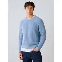Honest Basics Honest Basics Damen Strickpullover aus 100% Bio-Baumwolle, Eisblau, – Produktbild 2 von 2