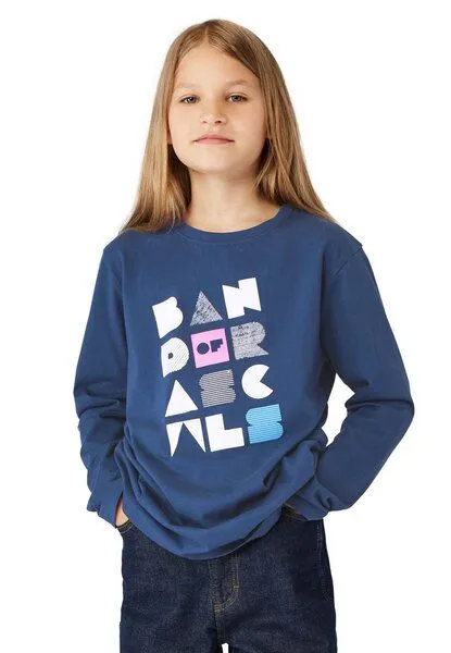 Band of Rascals Band of Rascals Shapes Longsleeve, Blue, – Produktbild 1 von 4