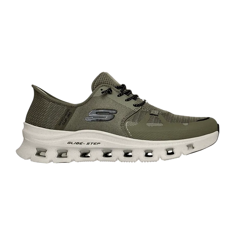 Skechers Skechers GLIDE-STEP PRO für Herren, oliv, Größe 48 ½ EU, Oliv, – Produktbild 1 von 5
