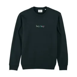 hey hey studios hey hey studios Damen Sweatshirt „Rainbow“ schwarz aus Bio-Baumwolle – Produktbild 1 von 1