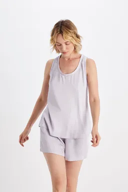 Neu Nomads Neu Nomads Damen vegan Top Senna Lavendel – Produktbild 1 von 1