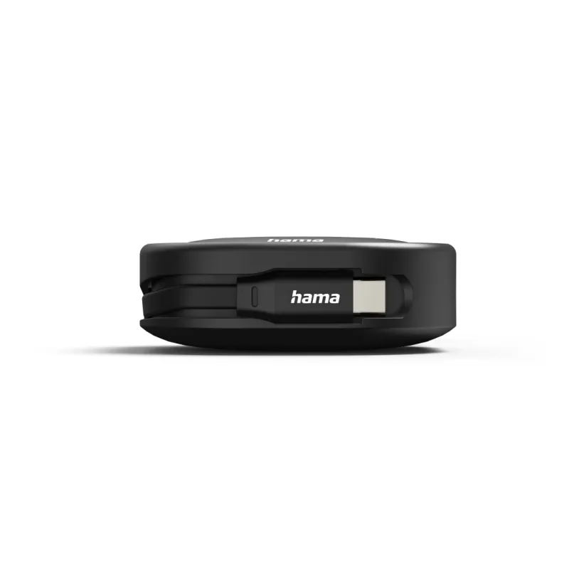 Hama Hama Ausziehbares Ladekabel, USB-C - USB-C, 60 W, 1m – Produktbild 2 von 5