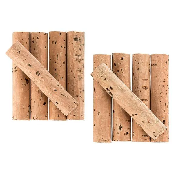 Kork-Deko Kork-Deko Kork-Sticks mit Bohrer für Angelköder | Ø 6 mm | Kork für Angelposen | 10 Stück – Produktbild 1 von 6