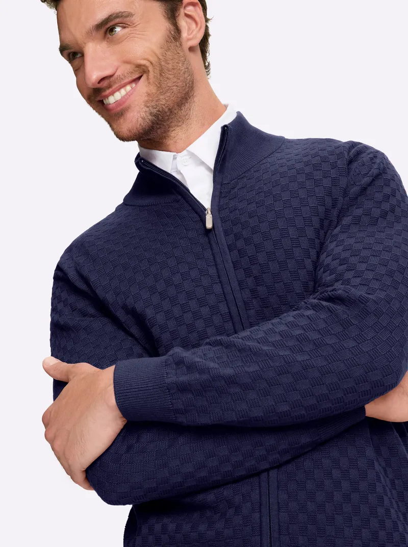 marco donati Strickjacke, Marine, – Produktbild 2 von 2