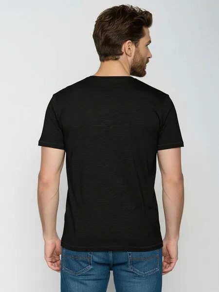GreenBomb GREENBOMB T-Shirt Mountain Tour Spice, Black, – Produktbild 3 von 4