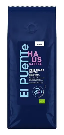 El Puente El Puente Hauskaffee - Bio-Kaffeebohnen 500 g – Produktbild 1 von 1