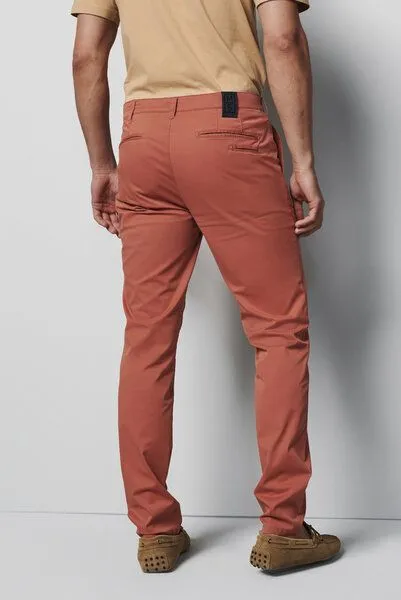 M 5 BY MEYER M 5 BY MEYER CASUAL BIO-BAUMWOLLCHINO, Rot (bernstein), – Produktbild 4 von 5