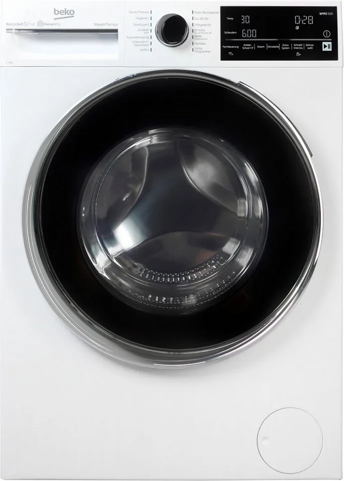 Beko Beko B5WFT78410W, Weiß, – Produktbild 8 von 8