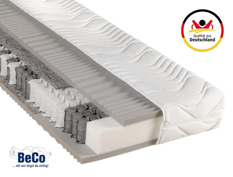 Beco Taschenfederkernmatratze Maxima Plus, Beco, 22 cm hoch, Matratze in 90x200 und vielen weiteren Größen erhältlich! – Produktbild 1 von 4