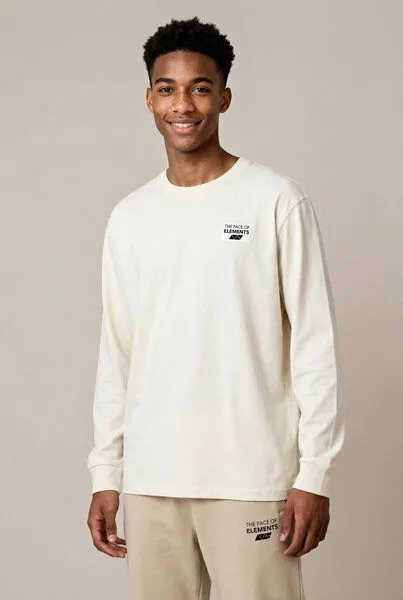 THE FACE OF ELEMENTS The Face of Elements Pulse - Longsleeve aus 100% Bio-Baumwolle, Nature (natur), – Produktbild 2 von 4