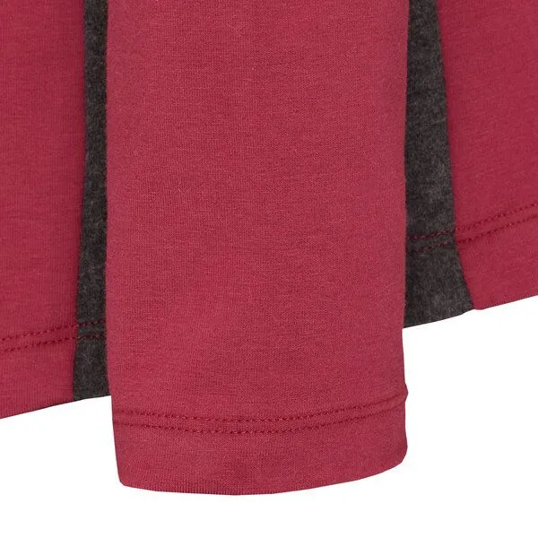 TAO Sportswear TAO Sportswear Damen Freizeitshirt ELLA aus Bio-Baumwolle, Bordeaux, – Produktbild 2 von 3