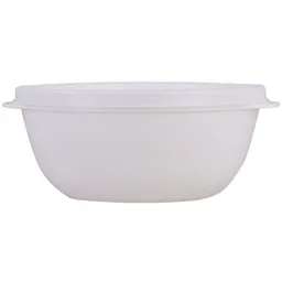 Biodora Biodora Bio-Schüssel mit Deckel (0,5 l) – Einzeln oder im 3er-Set – Biokunststoff auf Stärkebasis – Made in EU – Produktbild 1 von 1