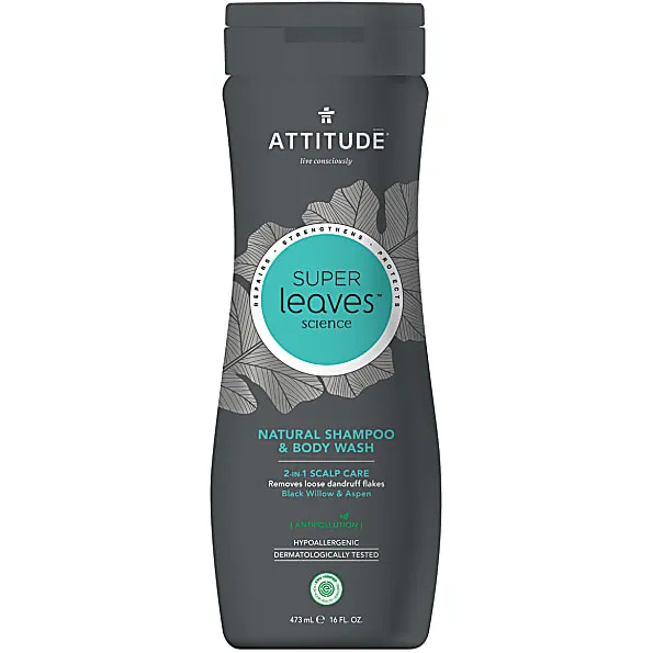 Attitude Attitude Super Leaves Shampoo & Bodywash 2 in 1 Scalp Care - Shampo... – Produktbild 1 von 1