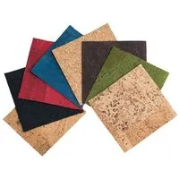 Kork-Deko Kork-Deko Korkstoff & Korkpapier Muster-Set 8-teilig | Stoffprobe zum Testen & Nähen – Produktbild 1 von 1