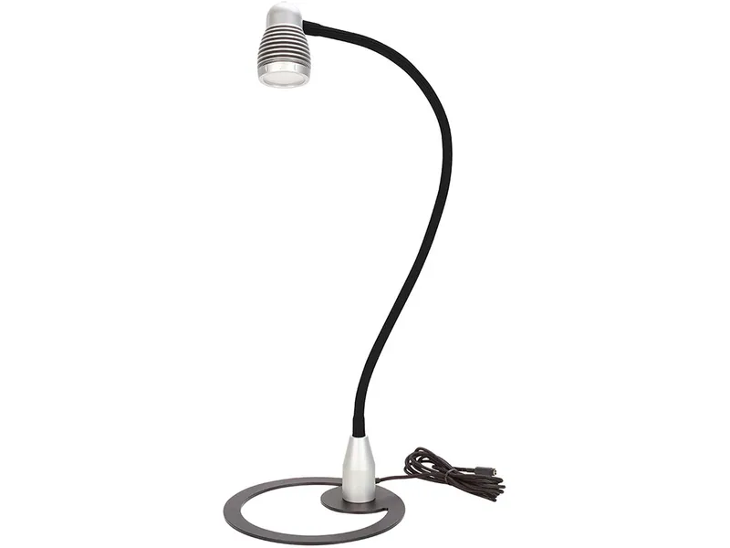 Bauer & Böcker Bauer & Böcker LED-Tischleuchte "Satellite" meteorite/silver – Produktbild 1 von 1