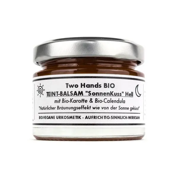 Two Hands BIO Two Hands BIO Teint-Balsam „SonnenKuss“ mit Bio-Karotte & Bio-Calendula – Produktbild 1 von 2