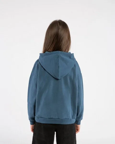 MATONA Matona Kapuzenpullover für Kinder aus Bio-Baumwolle / Sweathoodie, Sail blue, – Produktbild 2 von 4