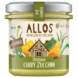 Allos Brotaufstrich Hofgemüse mit Curry & Zucchini – Produktbild 1 von 1