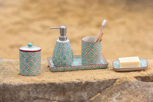 Tranquillo Tranquillo Badablage Retro Flair, Türkis, – Produktbild 6 von 6