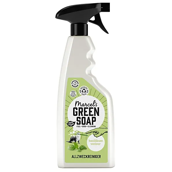 Marcel s Green Soap Marcel s Green Soap Marcel's Green Soap Allesreiniger Spray Basil & Vetiver - Basilikum... – Produktbild 1 von 1