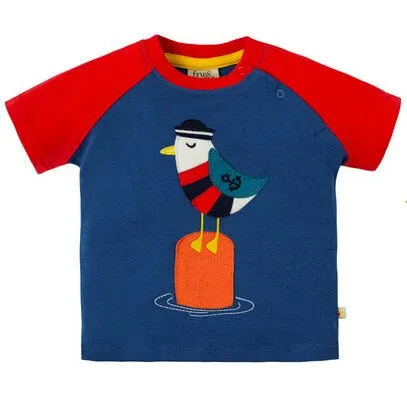 Frugi Frugi Kurzarmshirt mit Möwe – Produktbild 2 von 3
