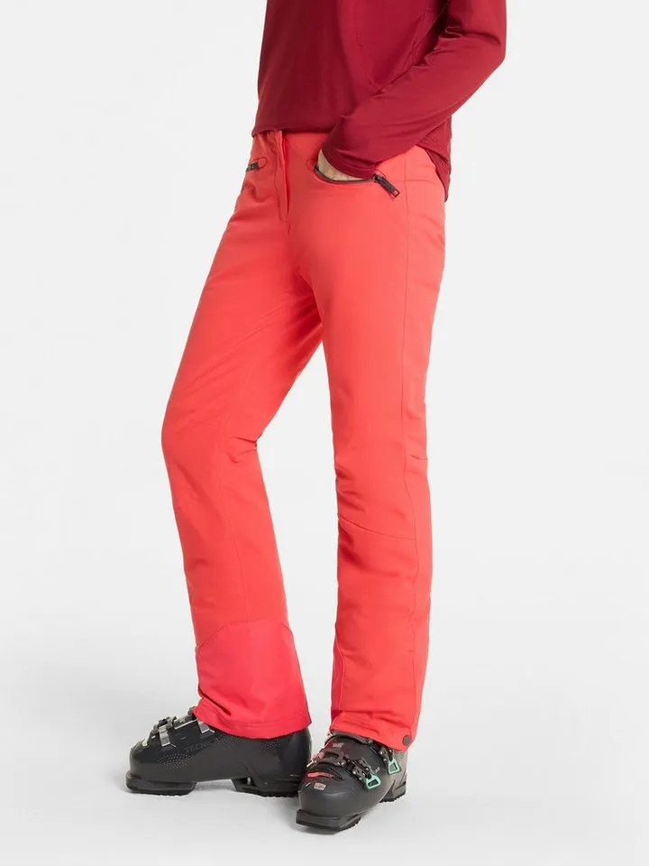 Ziener Ziener Skihose TILLA-Z AQUASHIELD® DAMEN Slim Fit, wasser- u. winddicht, atmungsaktiv, warm durch PrimaLoft®, Rot, – Produktbild 2 von 3