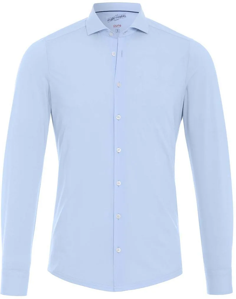 Pure Pure H.Tico The Functional Shirt Blau - Größe 39 (M), Hellblau, – Produktbild 2 von 3