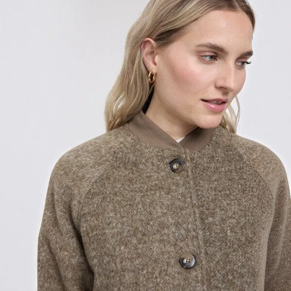 Mazine Mazine Vegan Wool Bomber – Produktbild 3 von 4