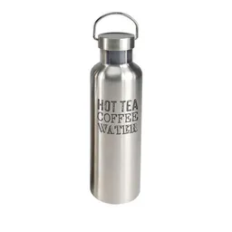 Contento Contento ToGo Edelstahl Trinkflasche 750ml "Hot Tea Coffee Water" – Produktbild 1 von 1