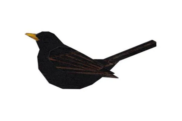 BeWooden BeWooden Holzbrosche Blackbird – Produktbild 1 von 3