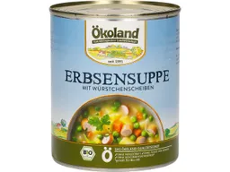 Ökoland Ökoland Bio-Erbsensuppe mit Würstchen, 800 g – Produktbild 1 von 1