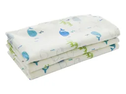 HANS NATUR Moltontücher Bio-Baumwolle 3er Set, 40 x 40 cm Wale – Produktbild 1 von 1