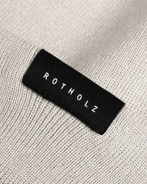 Rotholz Rotholz Klassische Mütze Merinowolle, Weiss, – Produktbild 2 von 2