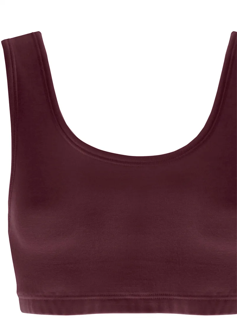 wäschepur Bustier, Aubergine + rosenholz + silberfarben, – Produktbild 3 von 3