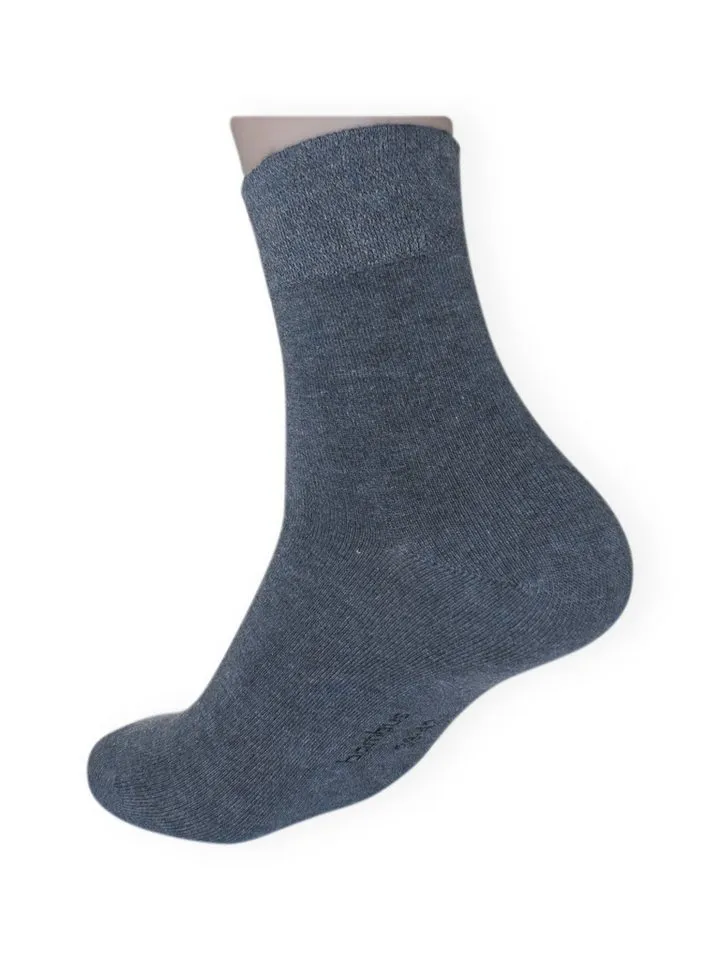 Die Sockenbude Kurzsocken BAMBUS (Bund, 3-Paar, grau, blau, schwarz) mit weichem Komfortbund ohne Gummi – Produktbild 5 von 5