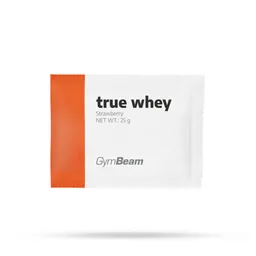 GymBeam GymBeam True Whey 30 g Erdbeere – Produktbild 1 von 1