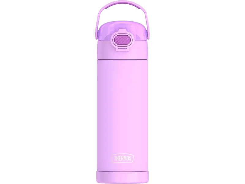 Thermos Thermos Isolier-Trinkflasche "FUNTAINER" mit Tragegriff, 470 ml, neon purple – Produktbild 1 von 1