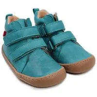 Pololo Pololo Barfuß-Halbschuh "ECO" aus pflanzlich gegerbtem Leder, unisex, Gr. 22-34, Türkis, – Produktbild 1 von 1