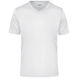 James & Nicholson James & Nicholson Herren T-Shirt Active-V JN736 Gr. 2XL white – Produktbild 1 von 1