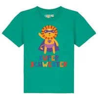 watabout kids watabout.kids T-Shirt Kinder Löwe Superschwester, Go green, – Produktbild 1 von 1