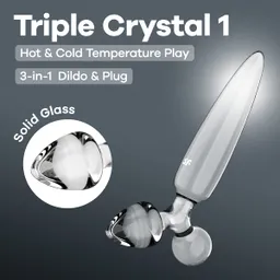 Satisfyer Satisfyer Triple Crystal 1, 21 cm – Produktbild 1 von 1