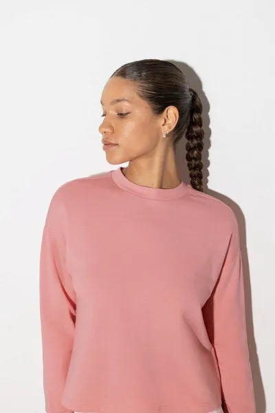Soulwear Soulwear Atmungsaktives Sweatshirt | Comfy Comfort, Pink nectar, – Produktbild 3 von 4