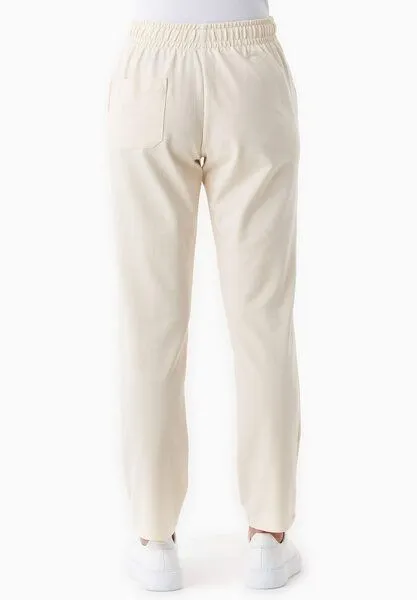 ORGANICATION ORGANICATION PARRLA | Leichte Sweathose aus Bio-Baumwolle, Off white, – Produktbild 4 von 4