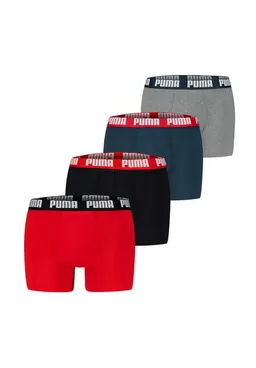 Puma Puma Boxershorts PUMA MEN EVERYDAY BOXER 4P ECOM (Spar-Pack, 2-St., 4er-Pack) – Produktbild 1 von 1