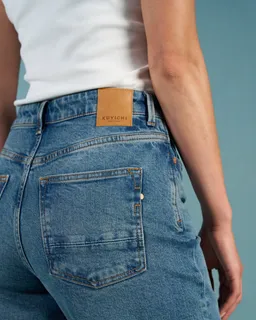Kuyichi Kuyichi Damen vegan Jeans Locker Harper Starlit Indigo – Produktbild 1 von 1