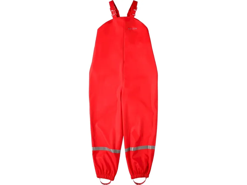 BMS BMS Kinder Buddelhose Regenhose mit Latz Räuberwald SoftSkin rot Gr.122, Rot, – Produktbild 1 von 1