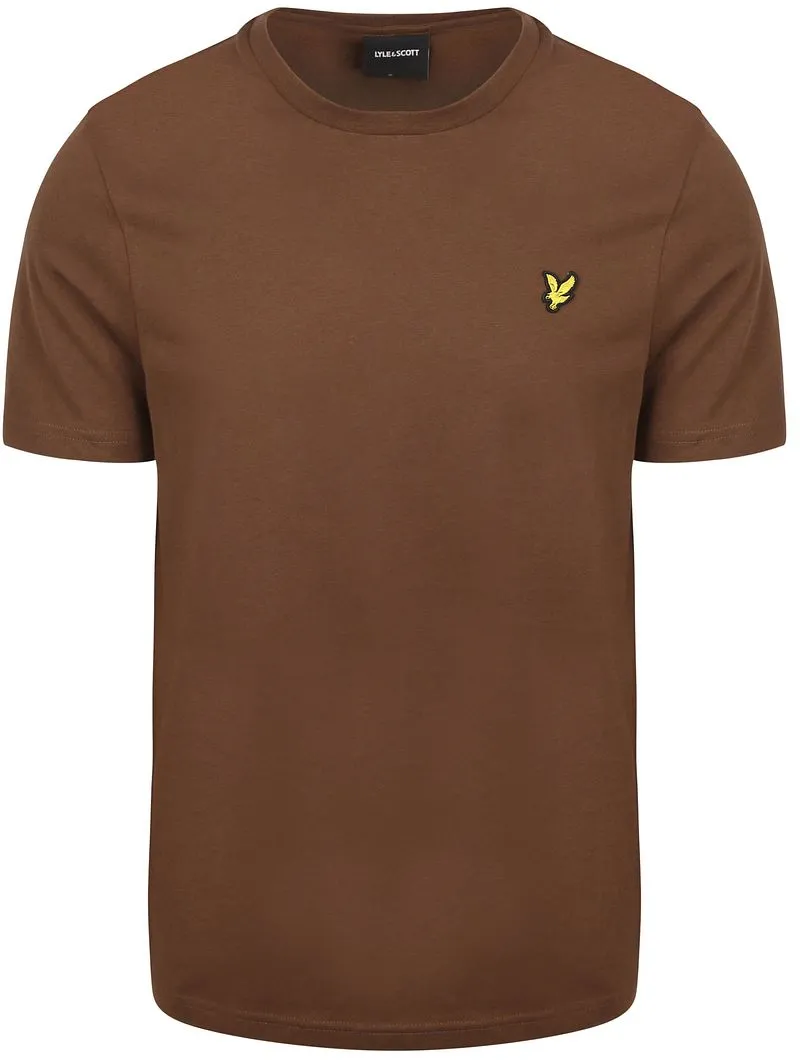 Lyle and Scott Lyle and Scott T-Shirt Braun - Größe S, Braun, – Produktbild 2 von 5